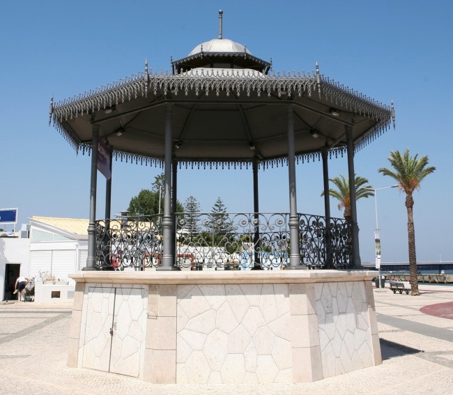 Coreto na zona ribeirinha de Portimão - Arquivo CMP_Filipe da Palma