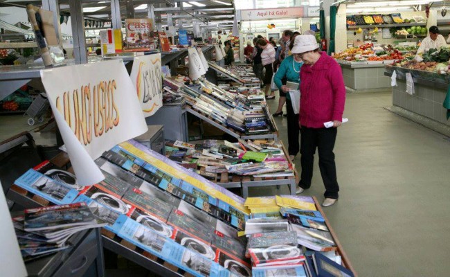 Há livros no Mercado - D.R.