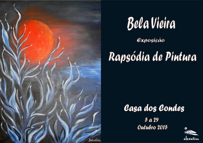 Cartaz exposição Bela Vieira