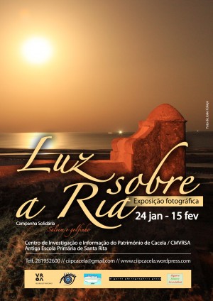 Cartaz exposição_Luz sobre a Ria