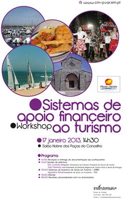 Workshop sobre Sistemas de apoio financeiro ao turismo