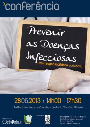 Cartaz - conf prevenir doenças inf