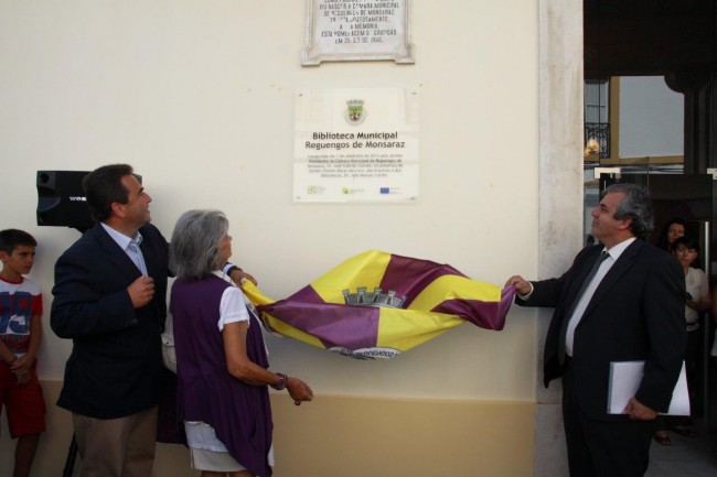 Cerimónia de inauguração da Biblioteca Municipal de Reguengos de Monsaraz (2)