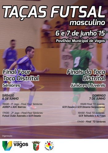 cartaz TAÇAS FUTSAL