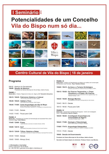 Cartaz Potencialidades Vila do Bispo dez