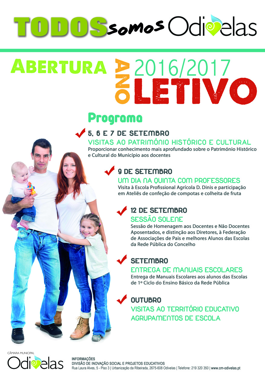 Odivelas investe mais de 3 Milhões de Euros na educação