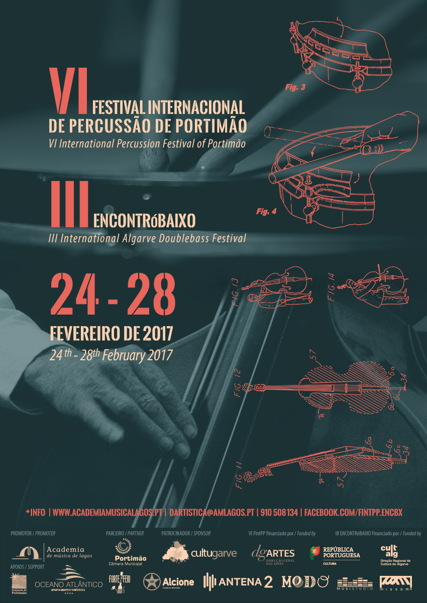 VI edição do Festival Internacional de Percussão de Portimão e III ENCONTRóBAIXO