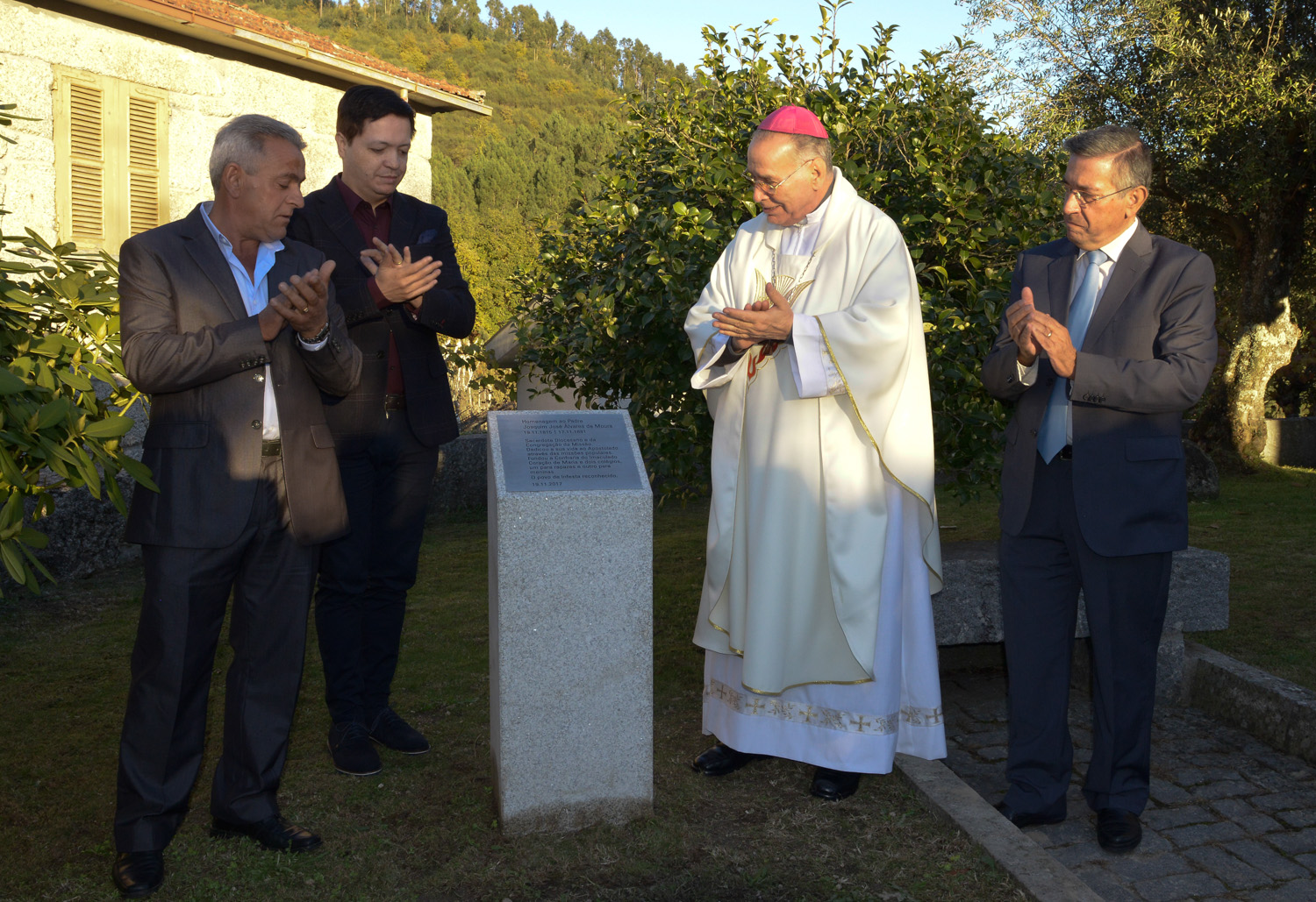 Homenagem póstuma ao padre Joaquim José Alvares de Moura em Celorico de Basto