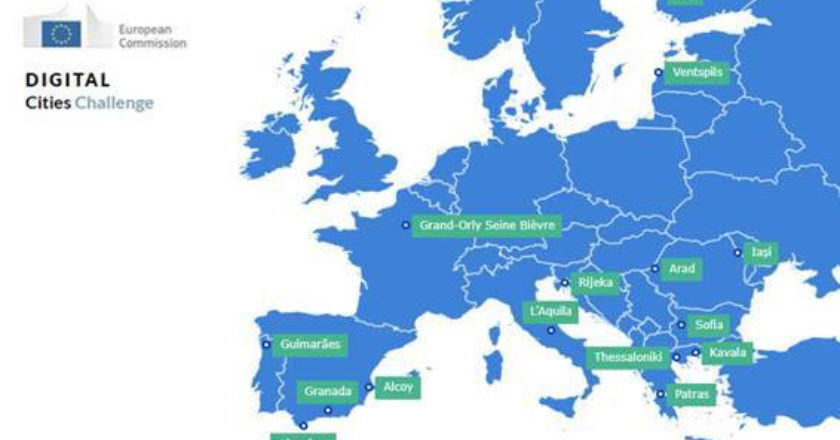 A candidatura da Câmara Municipal de Guimarães, através da Divisão do Desenvolvimento de Sistemas Inteligentes, foi a única portuguesa escolhida perante o desafio lançado a todos os países da Comunidade Europeia para apresentarem o ecossistema da cidade, com o objetivo de selecionar 15 cidades europeias com potencial inédito e forte vontade de mudar.