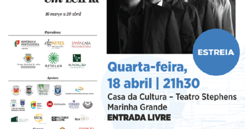 Daniel Bernardes & Drumming Grupo de Percussão atuam na Casa da Cultura Teatro Stephens, na Marinha Grande, no dia 18 de abril, pelas 21h30, para apresentar o concerto “A Liturgia dos Pássaros” em homenagem a Olivier Messiaen nos 110 anos do seu nascimento, no âmbito do 36º Festival de Música em Leiria. A entrada é gratuita.