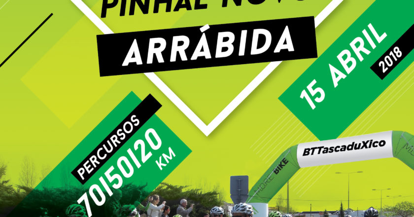 A 12.ª Maratona BTT Pinhal Novo/Arrábida realiza-se a 15 de abril. A prova, que conta, habitualmente, com cerca de 700 participantes, é organizada pela Associação BTTascaduXico e conta com o apoio do Município de Palmela.