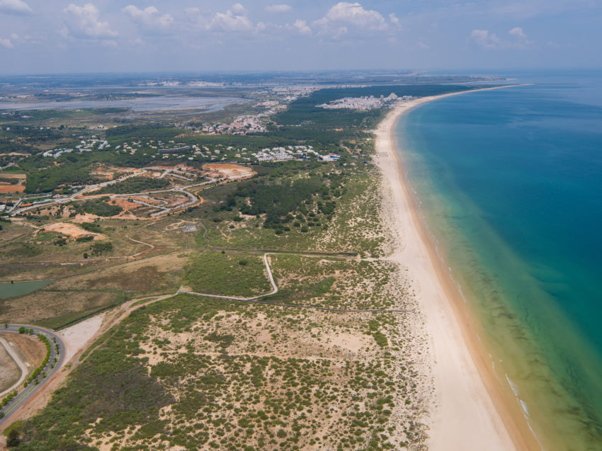 Castro Marim com nova praia