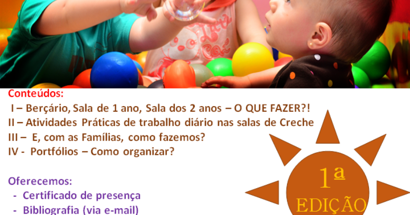 A Biblioteca Municipal de Elvas Dra. Elsa Grilo vai acolher uma sessão de formação sobre o tema “Estou em creche, e agora?”, no próximo dia 21 de abril.