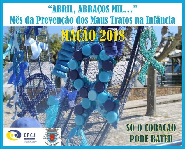 No âmbito da comemoração do Mês da Prevenção dos Maus Tratos na Infância, a CPCJ de Mação, irá dinamizar diversas iniciativas durante o mês de abril, com o objetivo de sensibilizar e alertar a comunidade em relação a esta problemática.