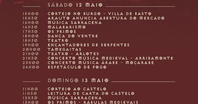 I Feira Medieval da Villa de Basto