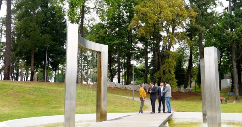 Parque Ferreira de Castro em S. João da Madeira mais atrativo