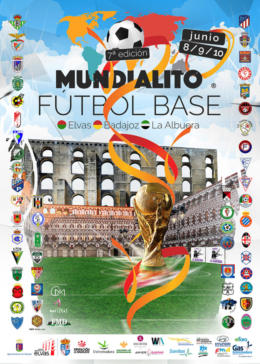 Mundialito de futebol em Elvas