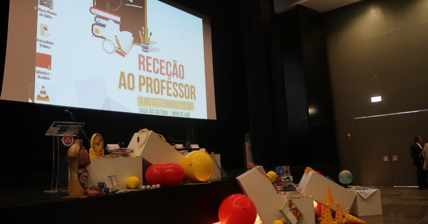 Receção ao Professor