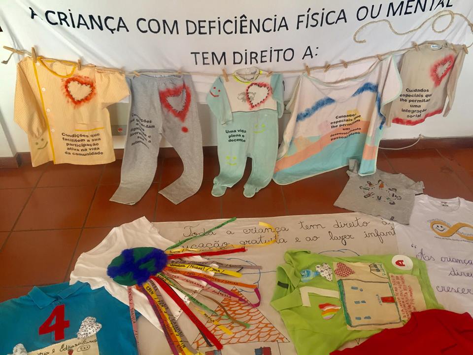 CPCJ de S. João da Madeira promove Estendal de Direitos das Crianças