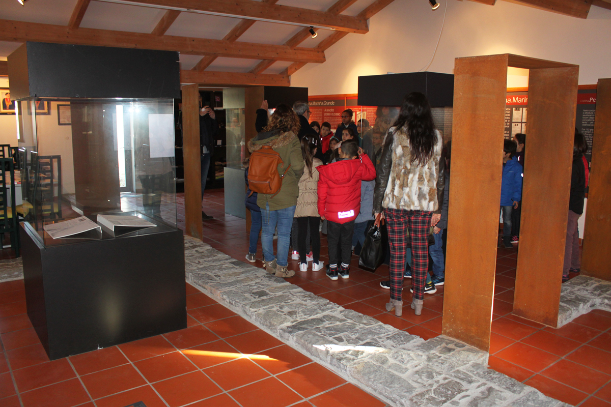 Alunos do 1º ciclo da Marinha Grande visitam Casa-Museu 18 de janeiro de 1934