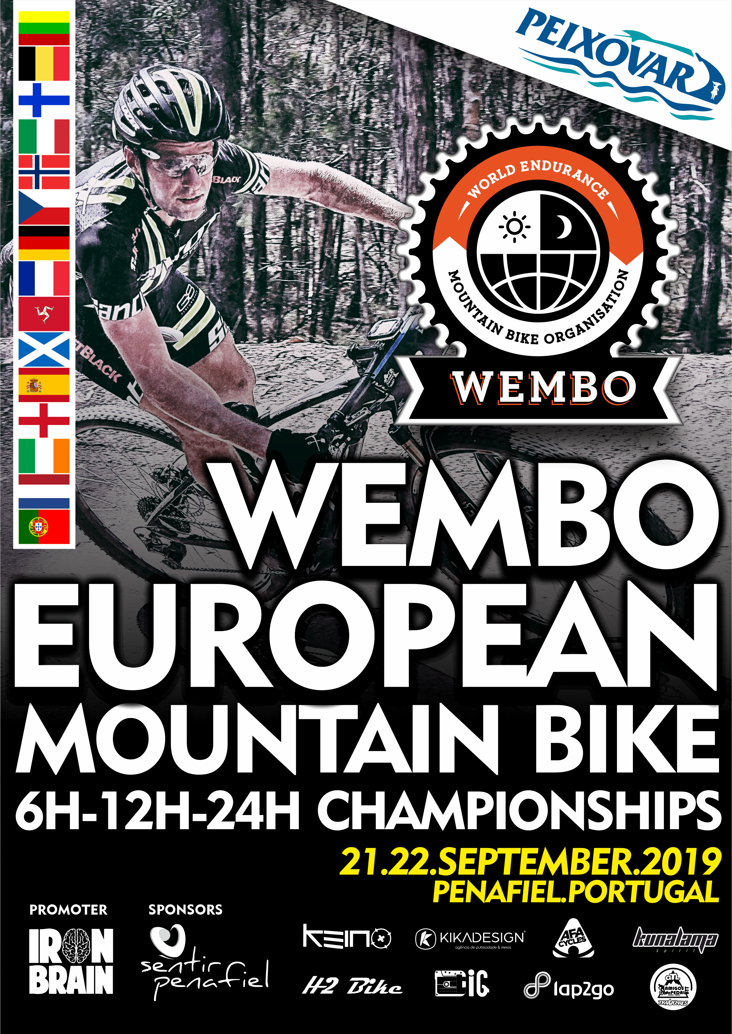 Campeonato da Europa de BTT WEMBO vai ser em Penafiel