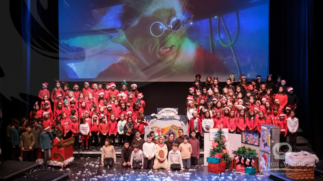 Alunos da Escola de Música da Póvoa de Varzim fizeram “Aconteceu Natal”