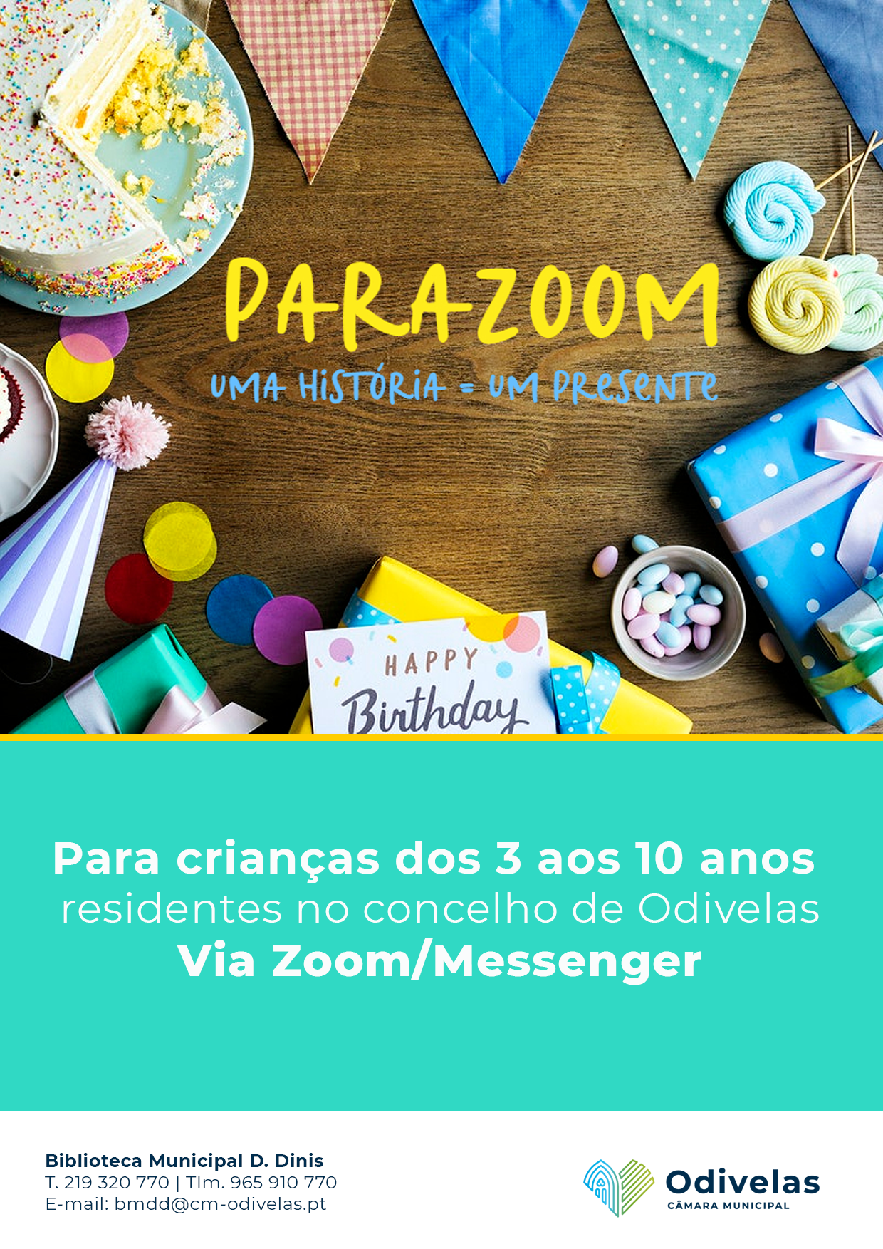Odivelas dá os parabéns pelo ZOOM