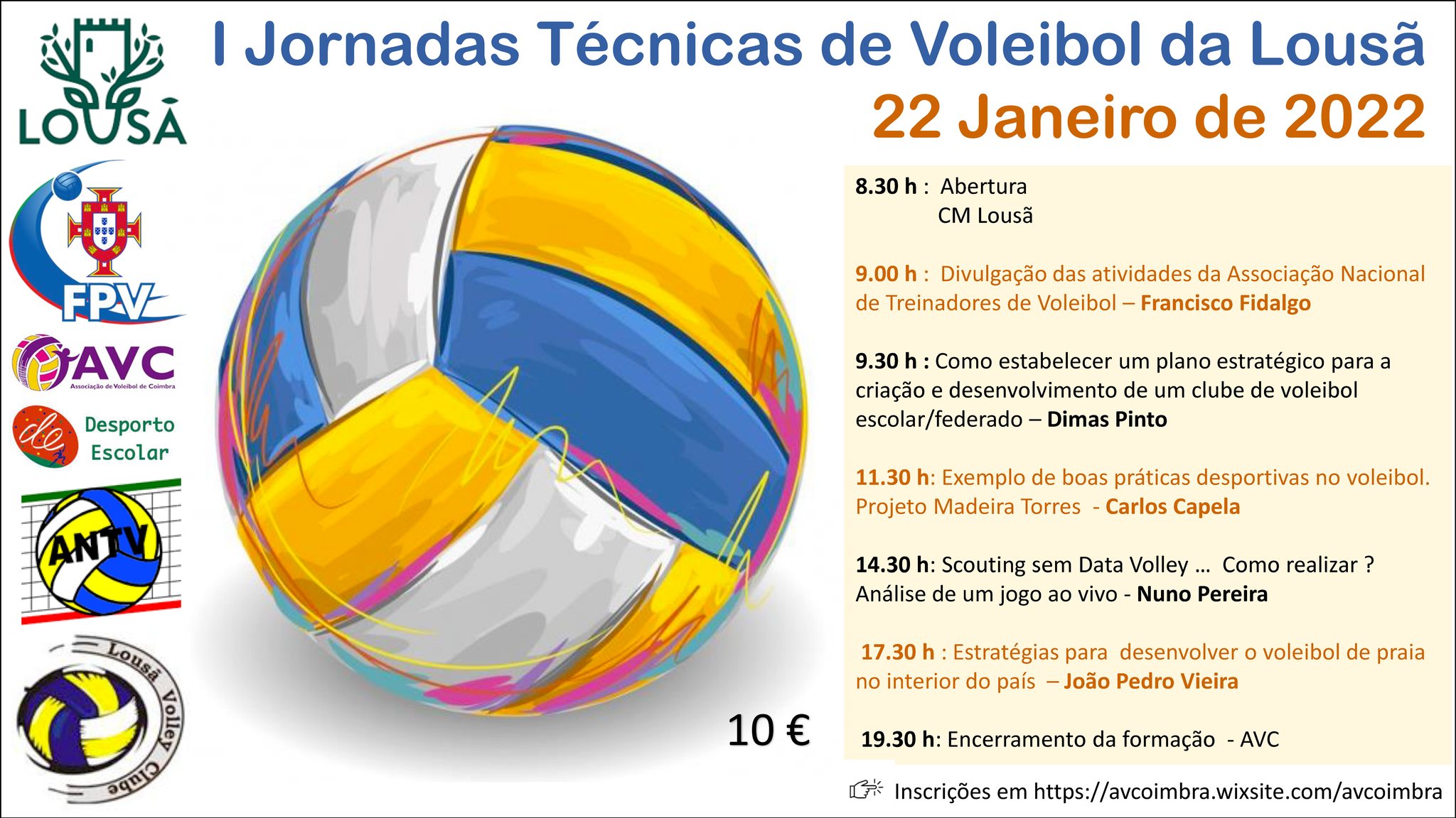 I Jornadas Técnicas de Voleibol na Lousã