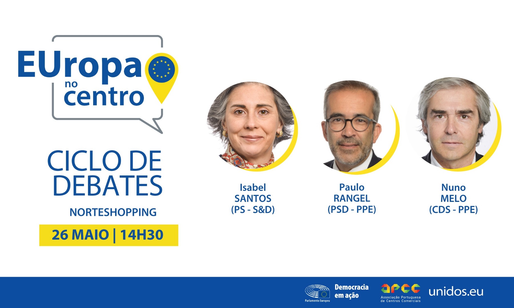 Parlamento Europeu no NorteShopping